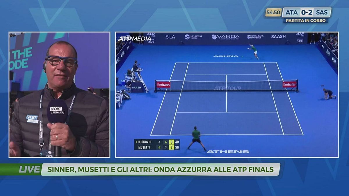 Sinner, Musetti e gli altri: onda azzurra alle Atp Finals