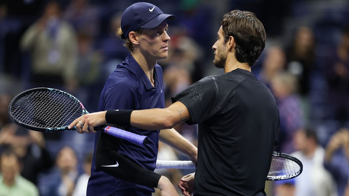 Jannik Sinner e Lorenzo Musetti a New York