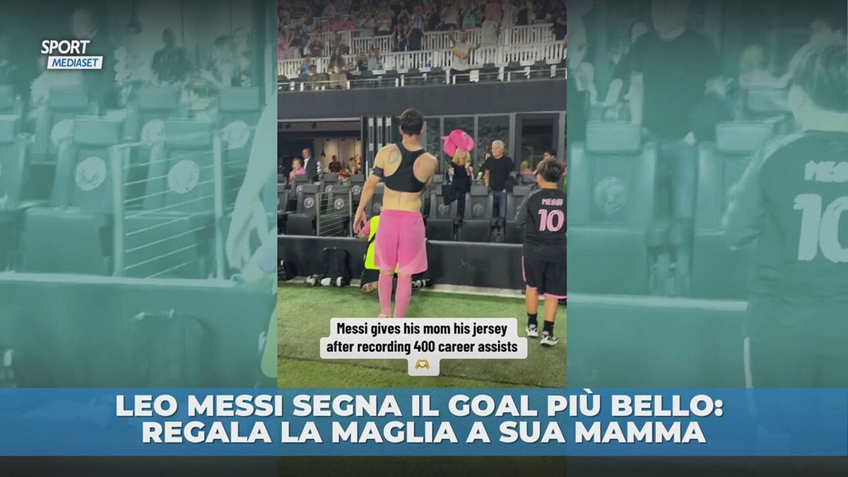 Messi, cuore di mamma