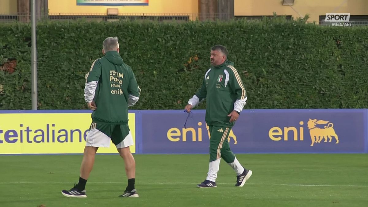 SRV RULLO ITALIA, PARTE IL RITIRO: PARLA GATTUSO 10/11 SRV