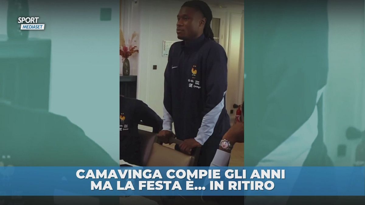 Compleanno "Bleu" per Camavinga