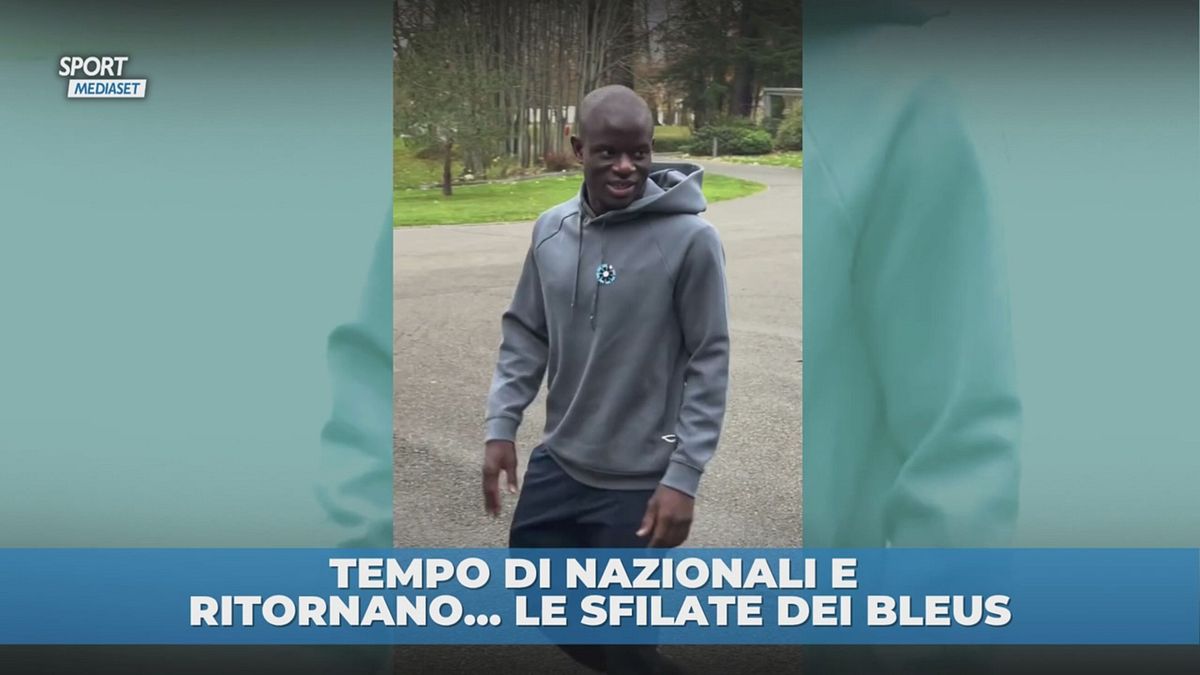 Più che in ritiro... in passerella