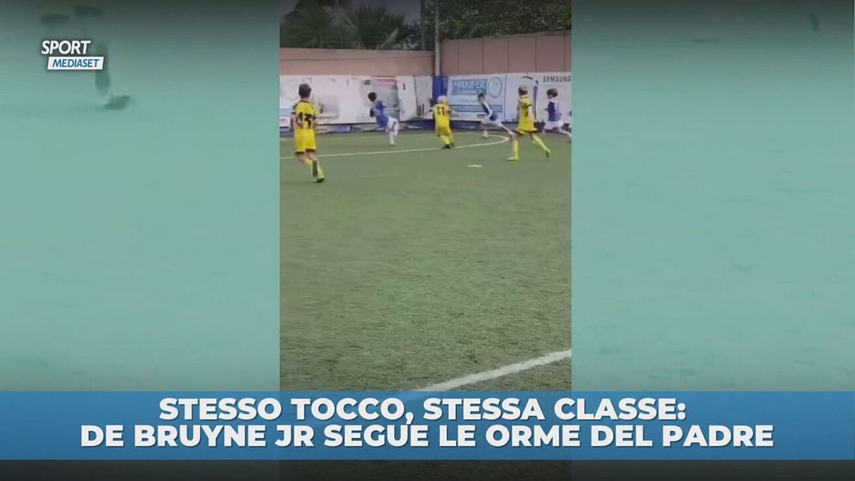 De Bruyne jr: che piedino!