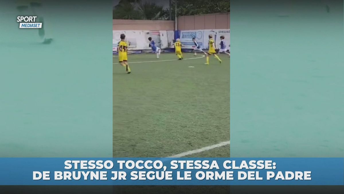 De Bruyne jr: che piedino!