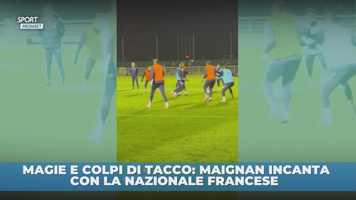 Tecnica da numero 10 per Mike Maignan