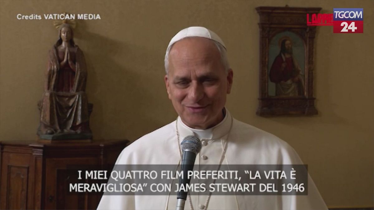 Papa Leone svela i suoi 4 film preferiti (e uno è italiano)