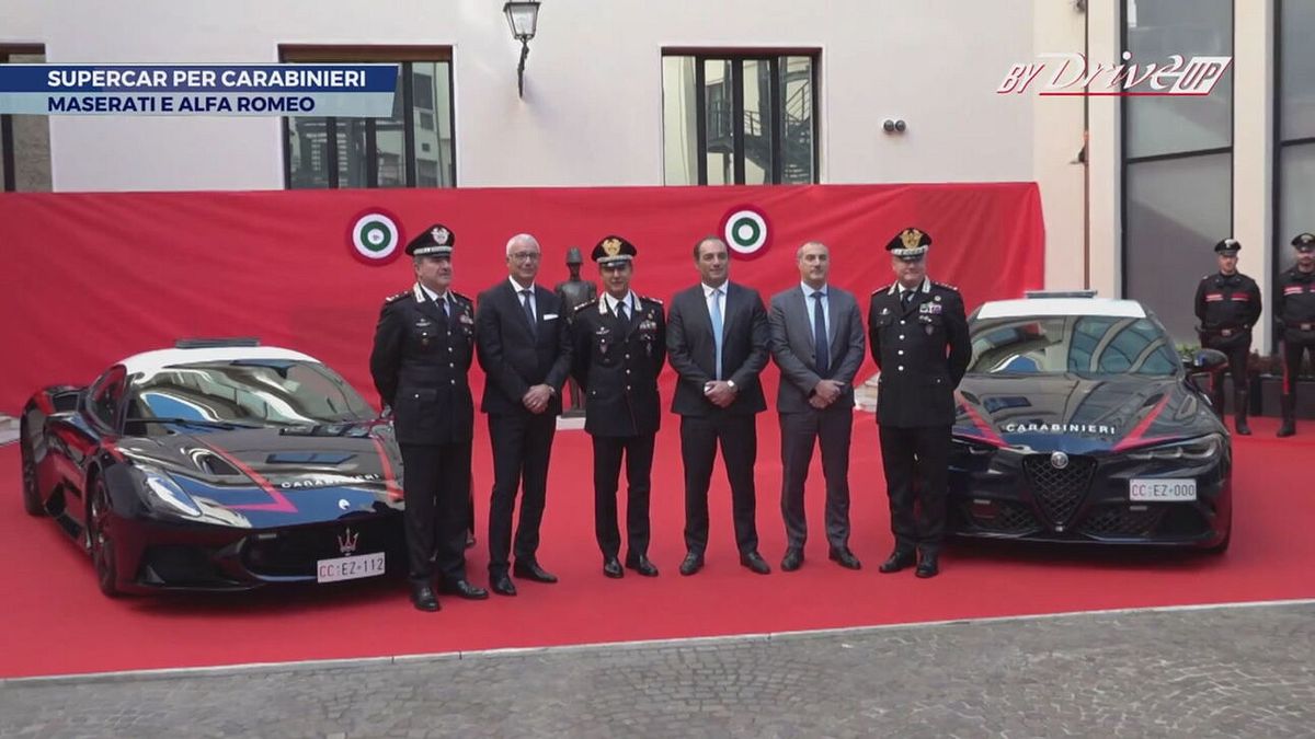 Due supercar per i Carabinieri