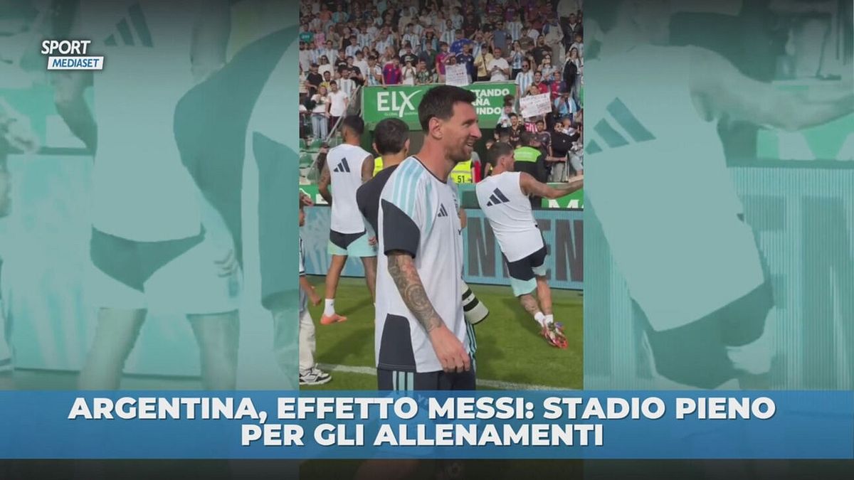Argentina, effetto Messi