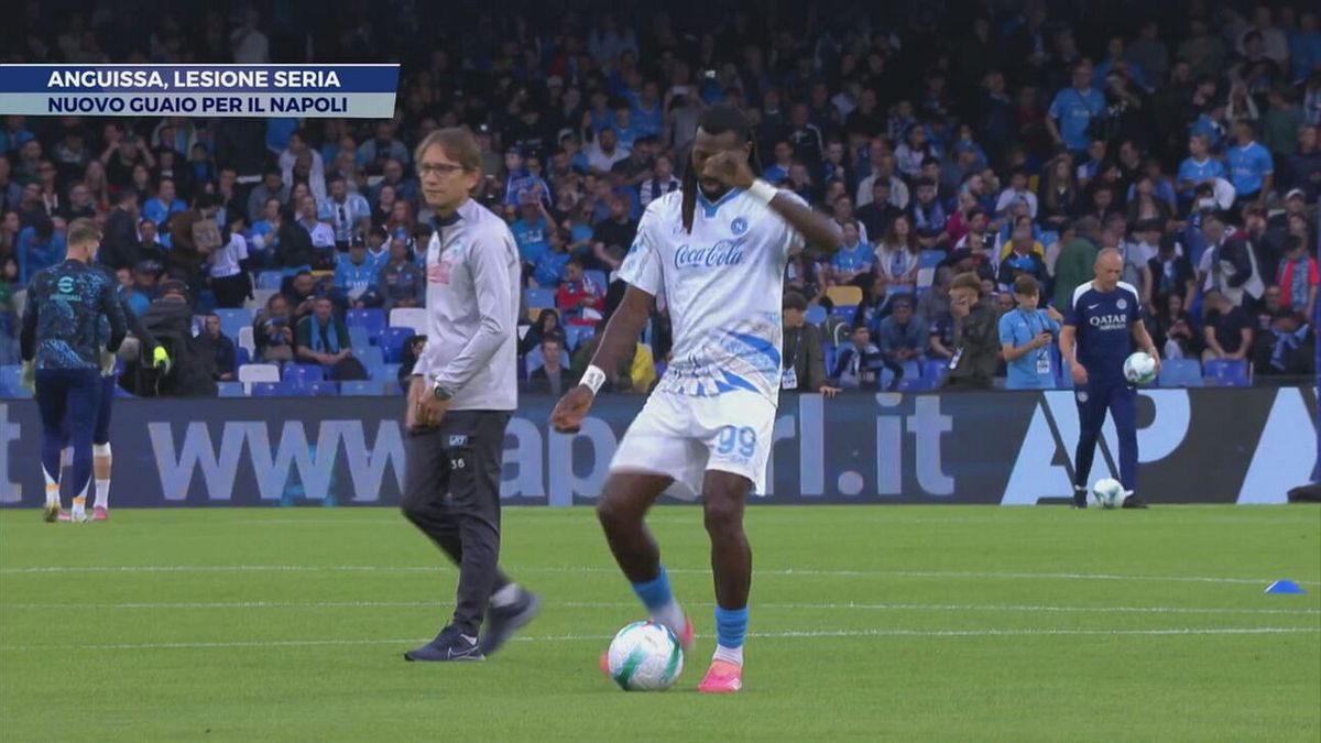 Anguissa, lesione seria