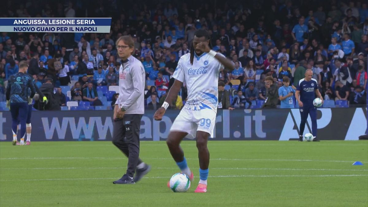 Anguissa, lesione seria