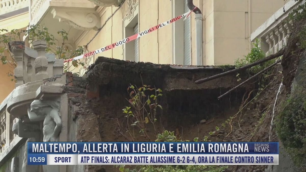 Breaking News delle 11.00 | Maltempo, allerta in Liguria e Emilia Romagna
