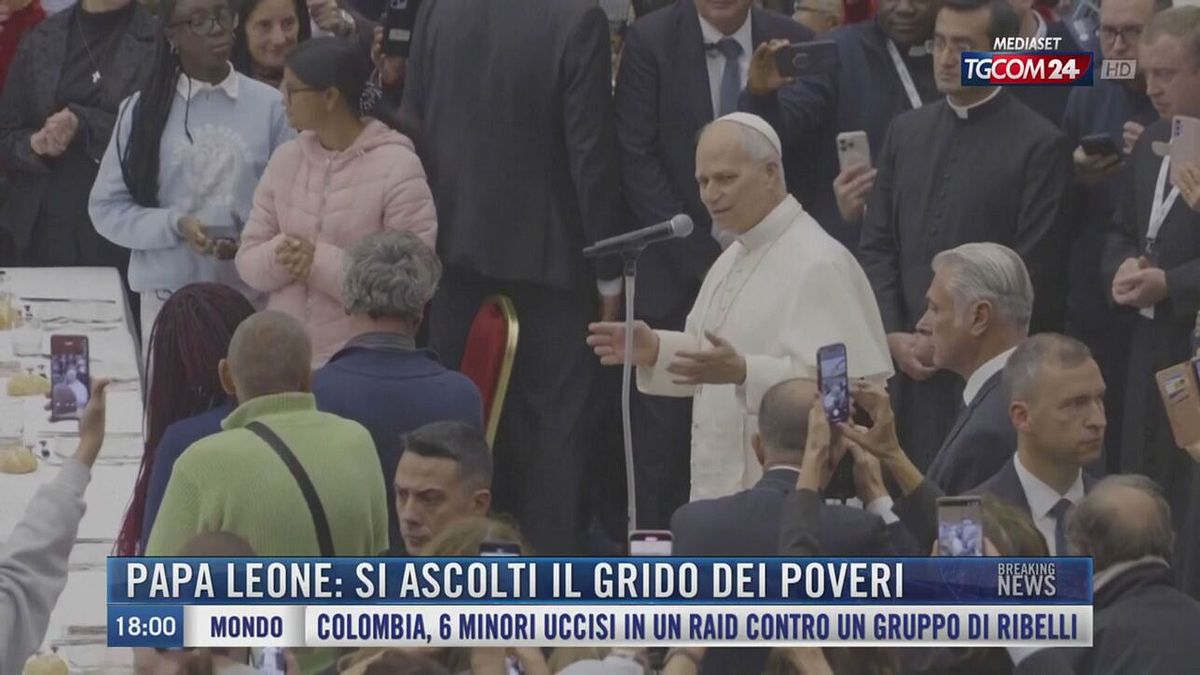 Breaking News delle 18.00 | Papa Leone: si ascolti il grido dei poveri