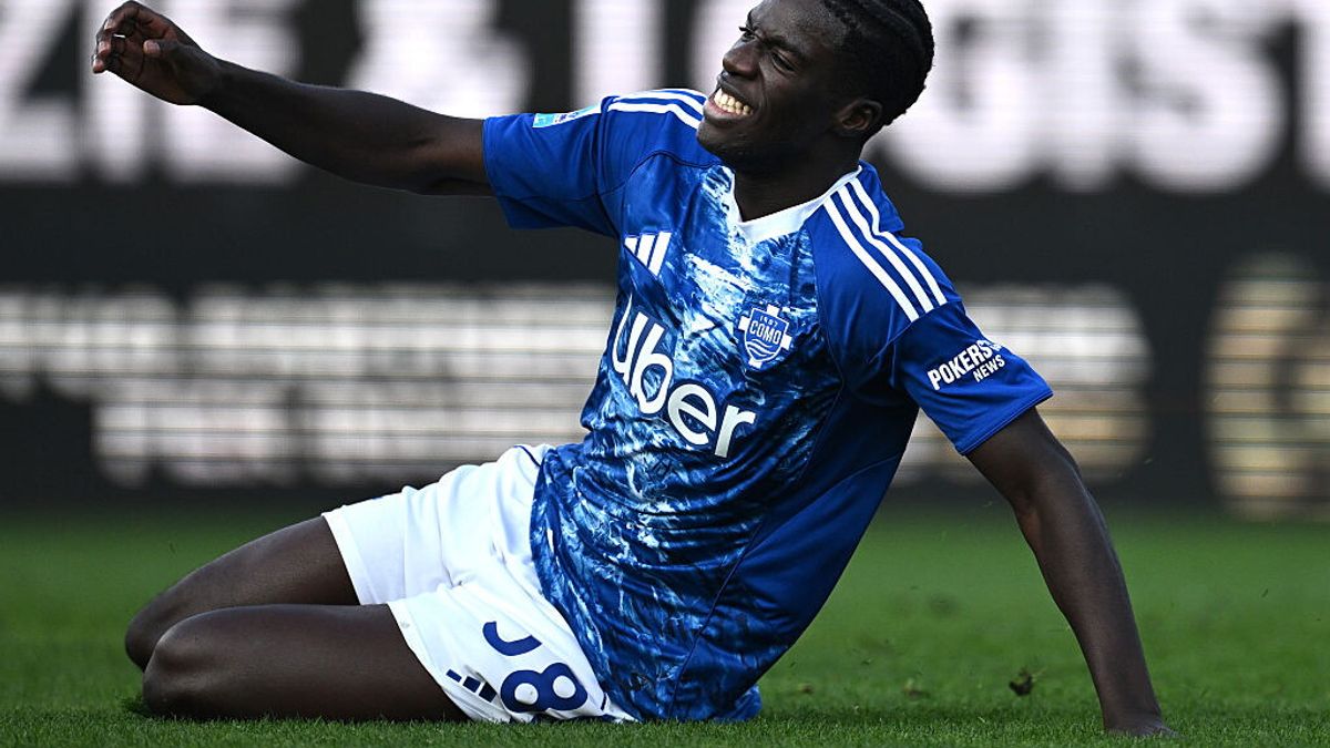 Assane Diao (Como-Senegal): problema muscolare al bicipite femorale sinistro