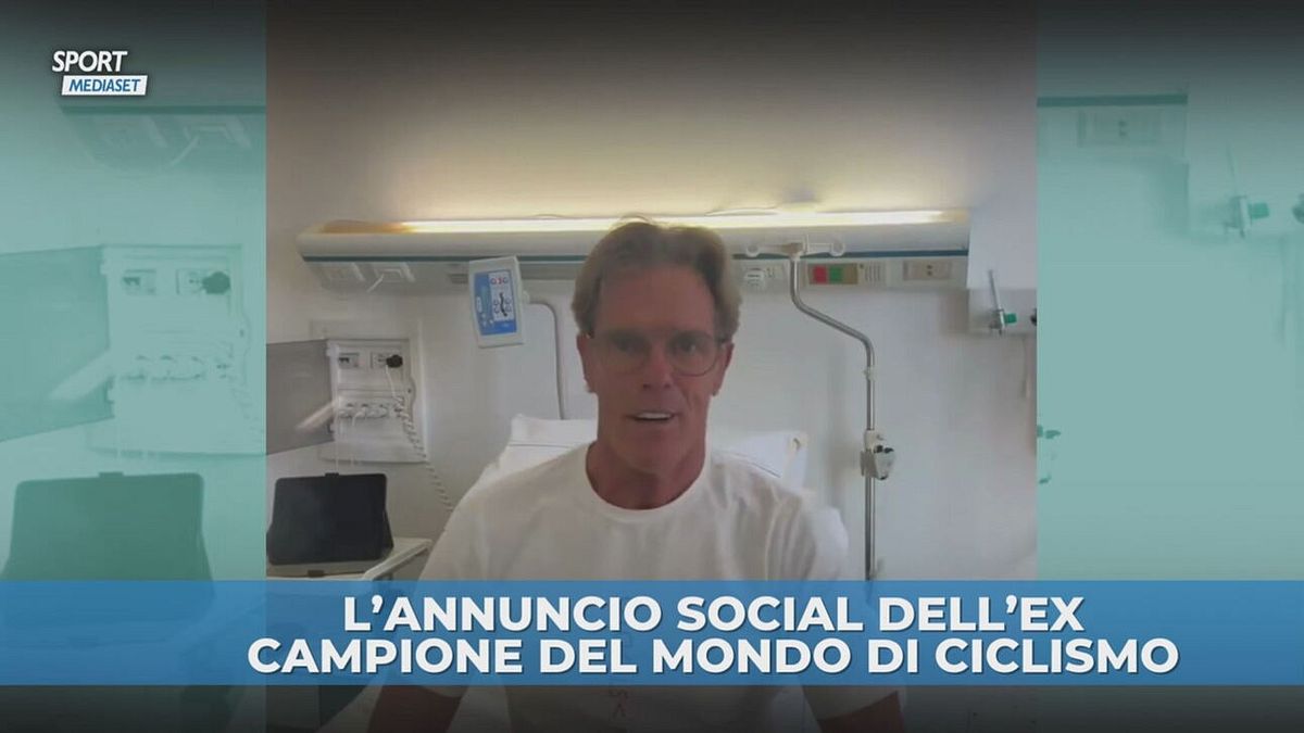Cipollini ricoverato in ospedale: "Purtroppo ho un po' di problemi"