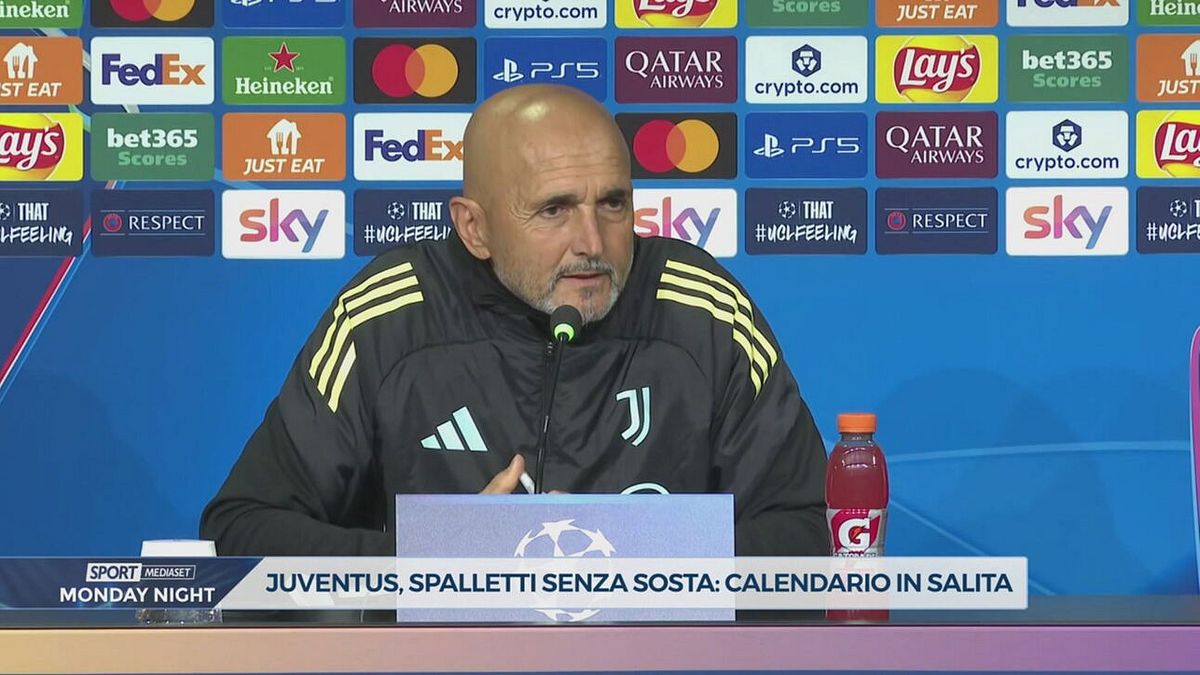Juventus, il calendario non sorride a Spalletti