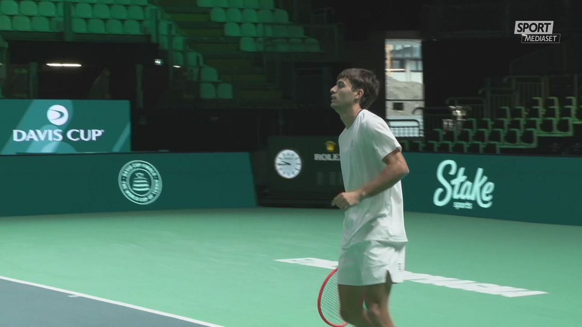 MCH ALLENAMENTO ITALIA DAVIS 18/11 BERRETTINI-COBOLLI MCH