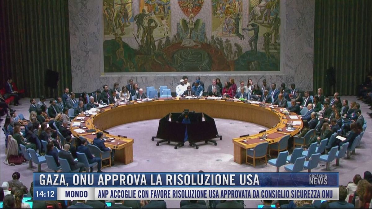 Breaking News delle 14.00 | Gaza, Onu approva la risoluzione Usa