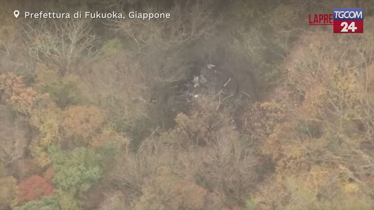Giappone, aereo si schianta sulle montagne: tre morti