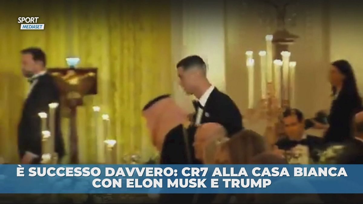 CR7 alla Casa Bianca