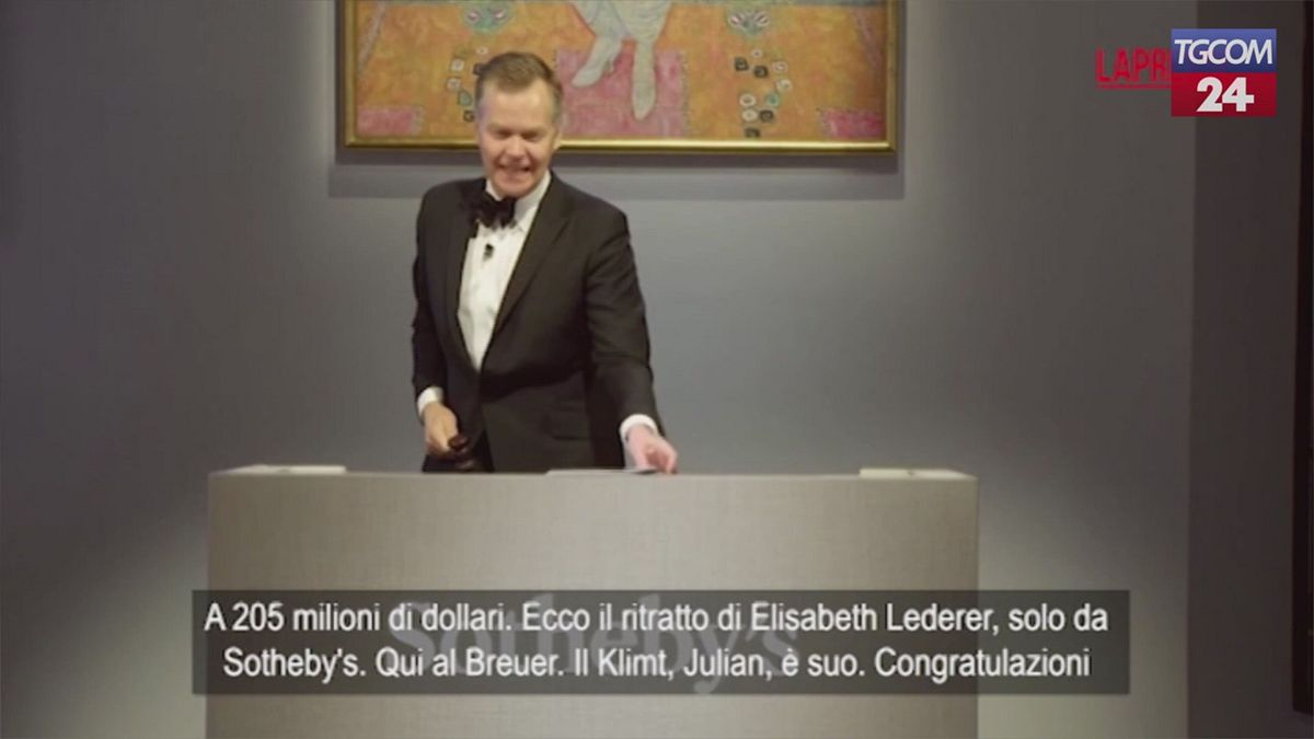 Asta di lusso a New York: il capolavoro di Klimt va oltre i 236 milioni