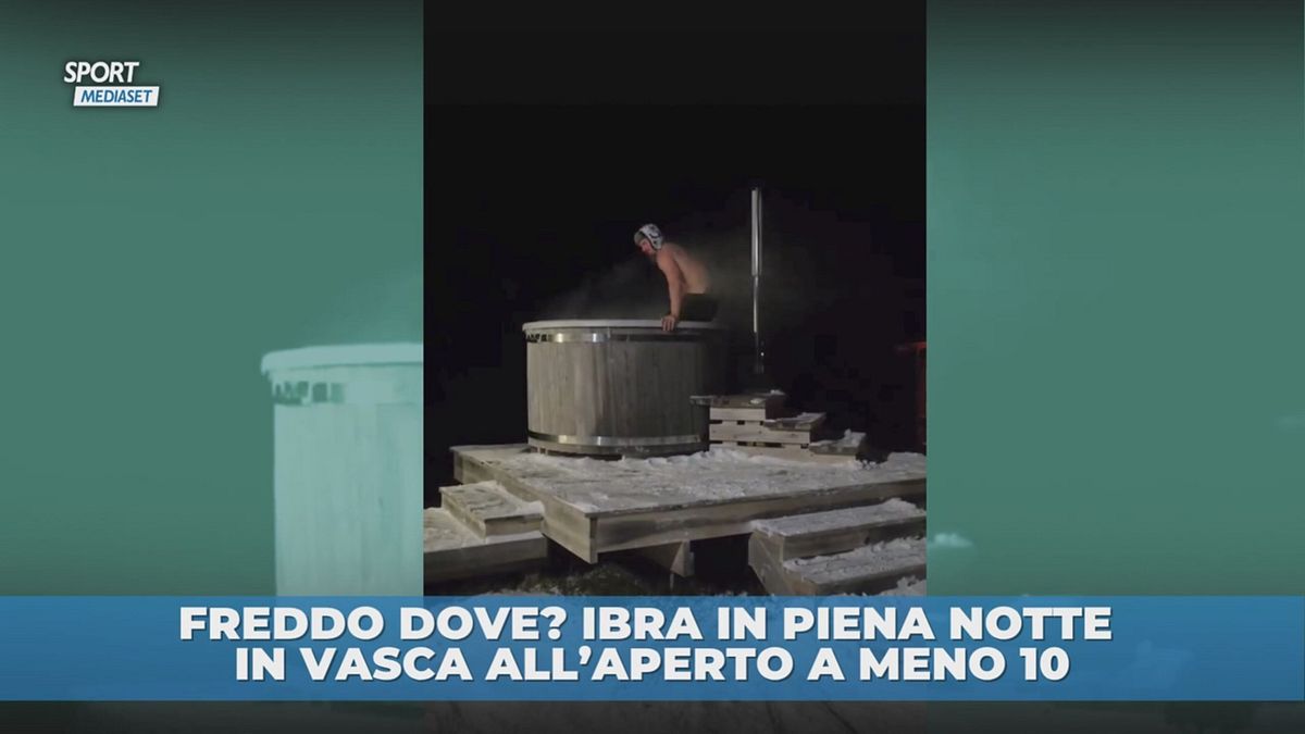 Sauna notturna per Ibra