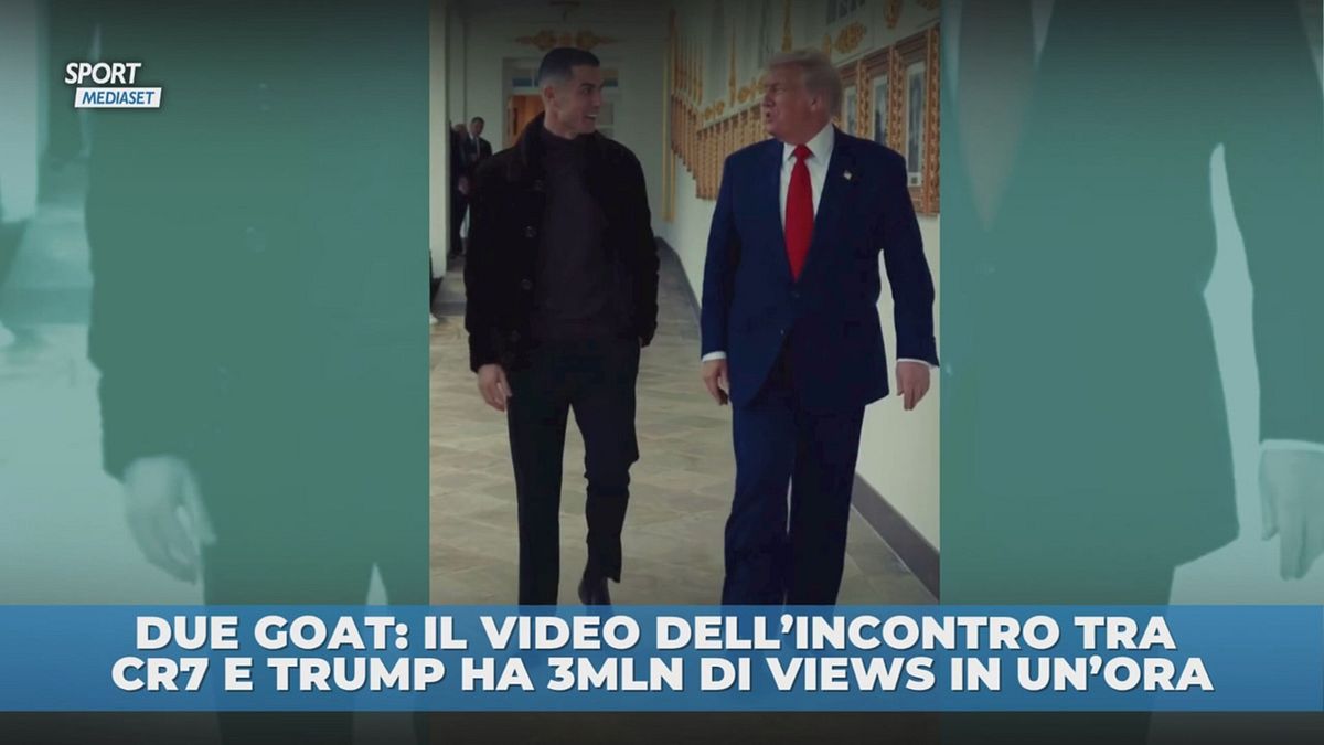 CR7 e Trump: i Goat