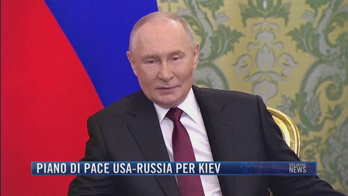 Breaking News delle 21.30 | Piano di pace Usa-Russia per Kiev