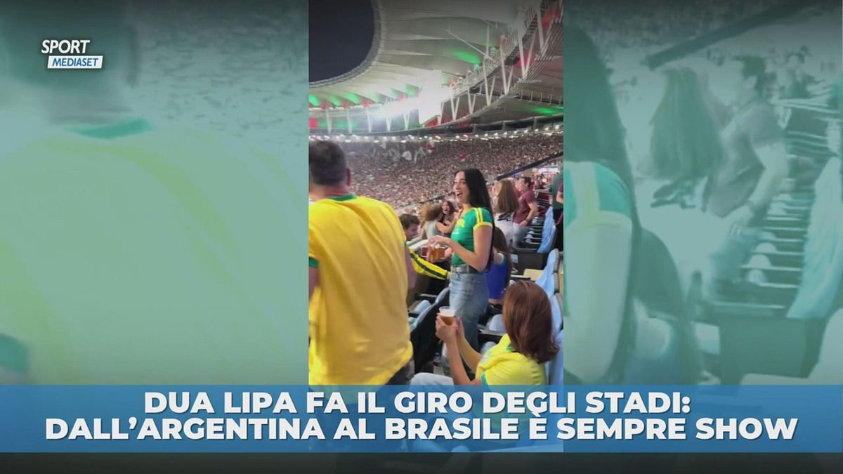Dua Lipa fa il giro degli stadi
