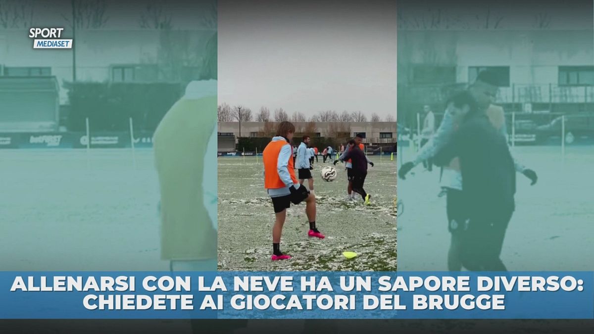 Allenarsi con la neve…