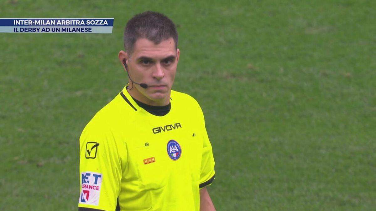 Inter-Milan arbitra Sozza