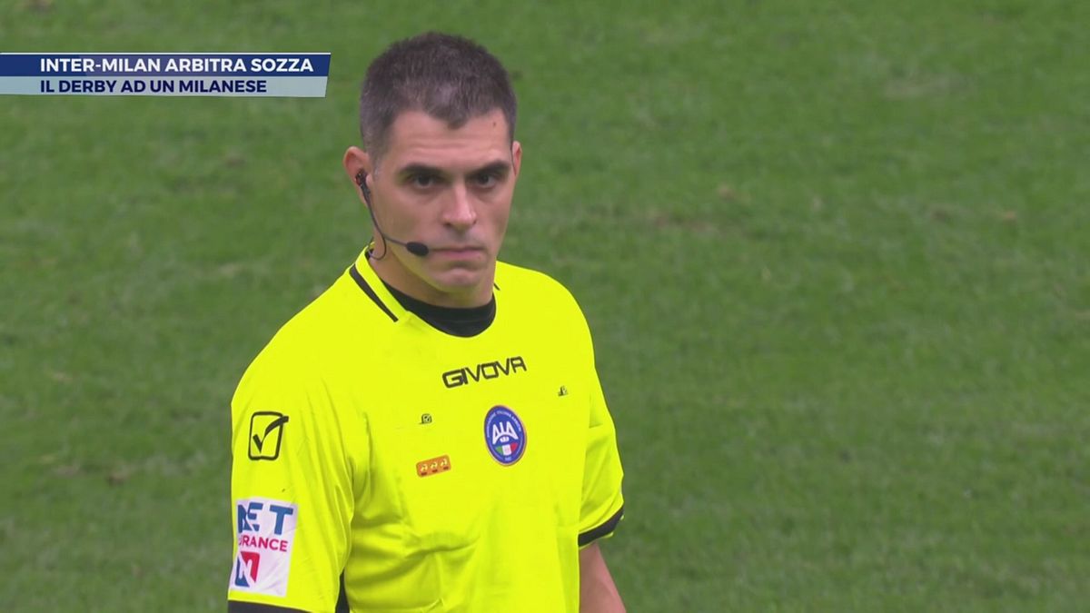 Inter-Milan arbitra Sozza