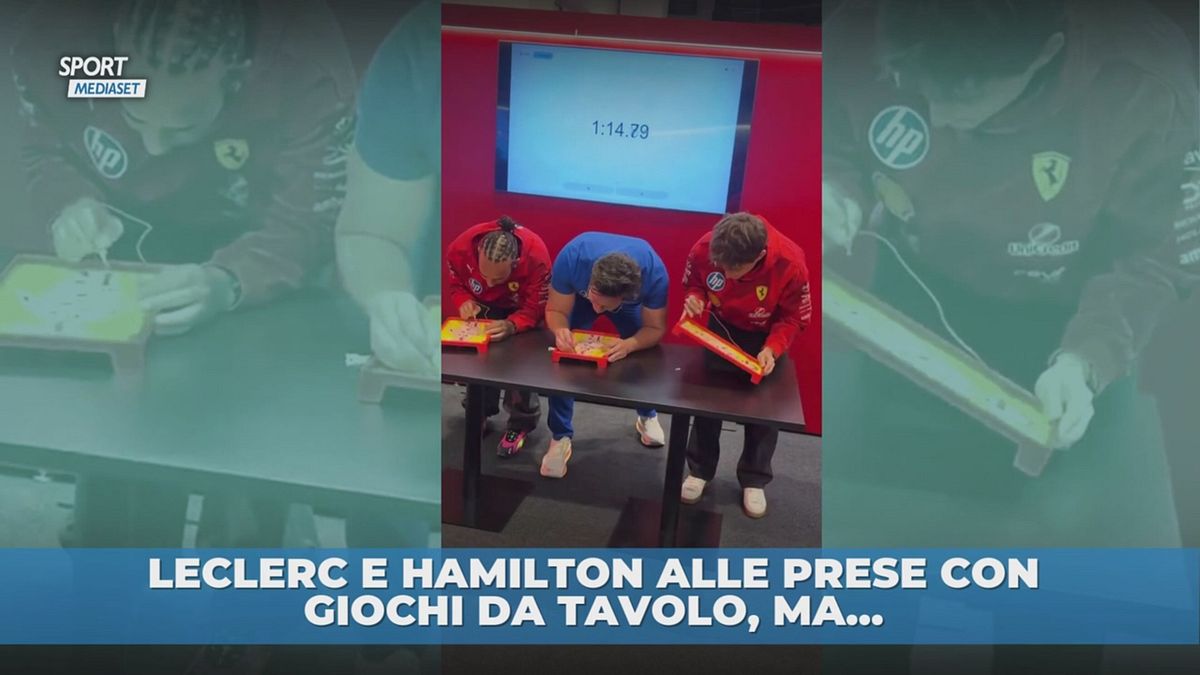 Leclerc e Hamilton, ma che fate?