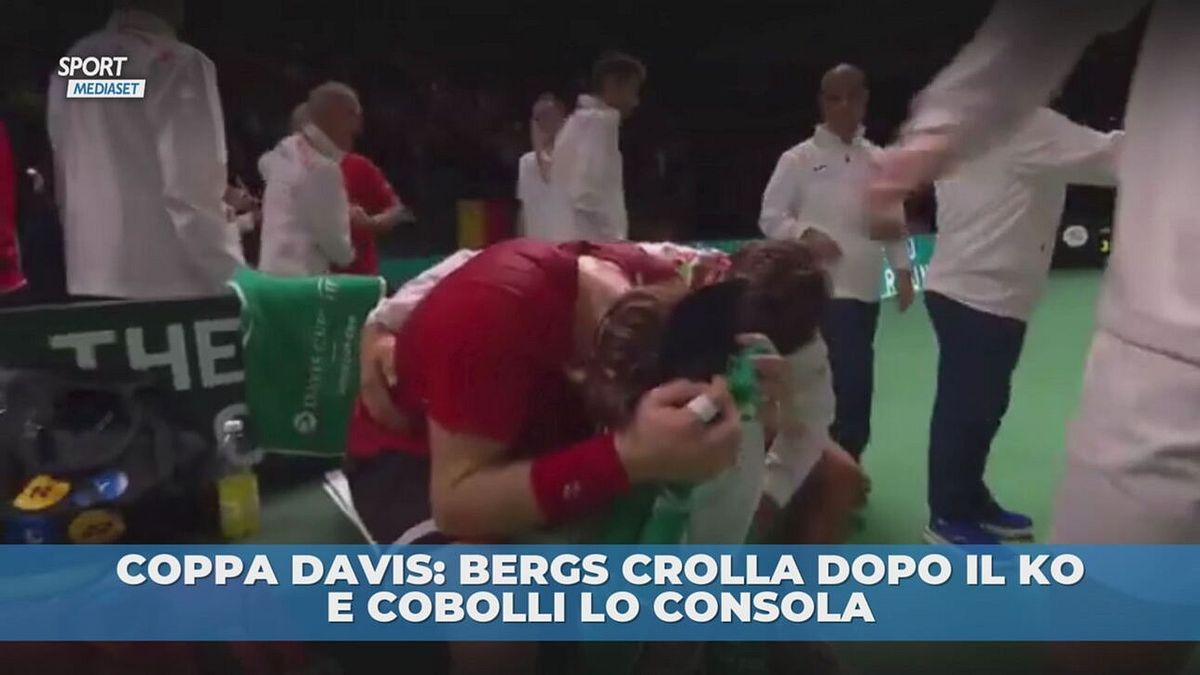 Cobolli consola Bergs dopo il KO