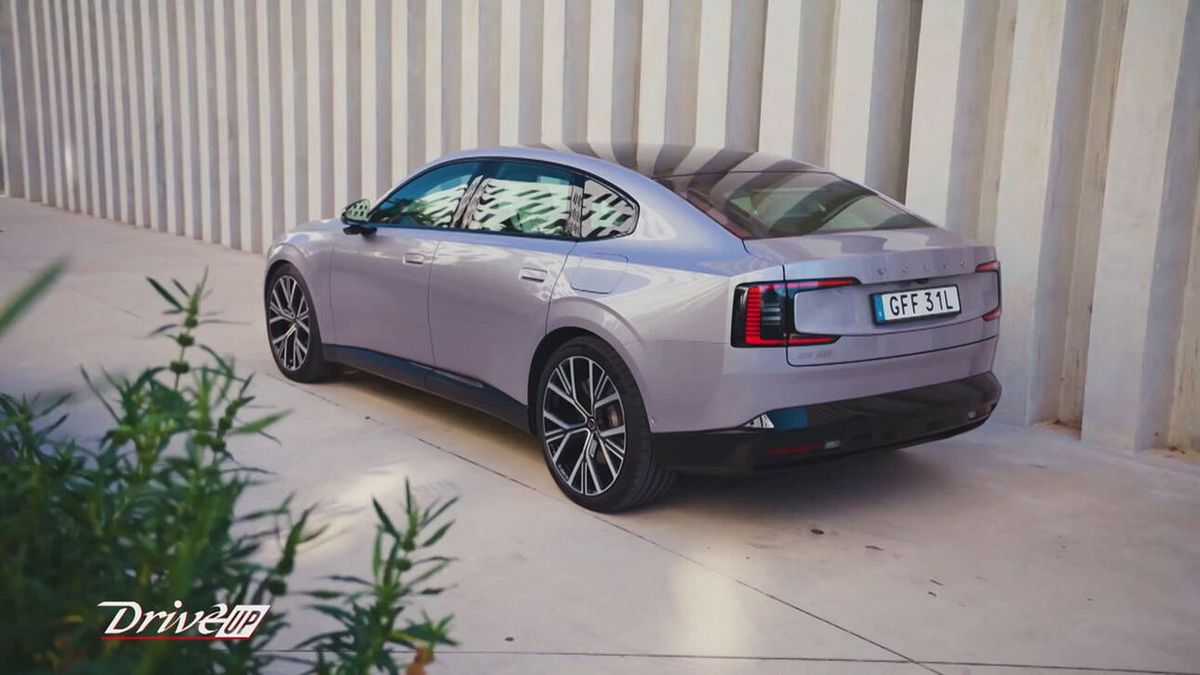 Volvo ES90, test drive in Costa Azzurra
