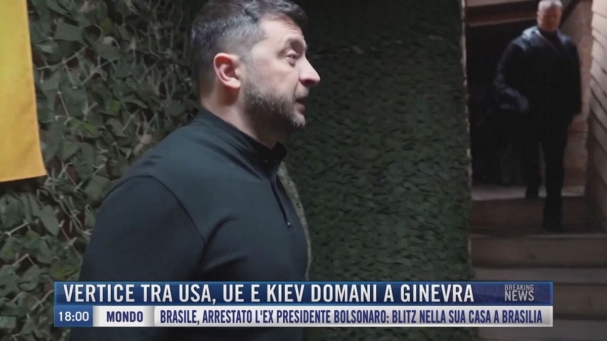 Breaking News delle 18.00 | Vertice tra Usa, Ue e Kiev domani a Ginevra