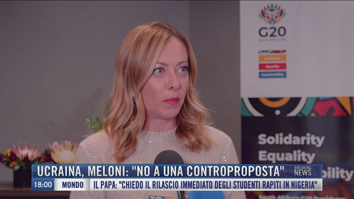Breaking News delle 18.00 | Ucraina, Meloni: "No a una controproposta"