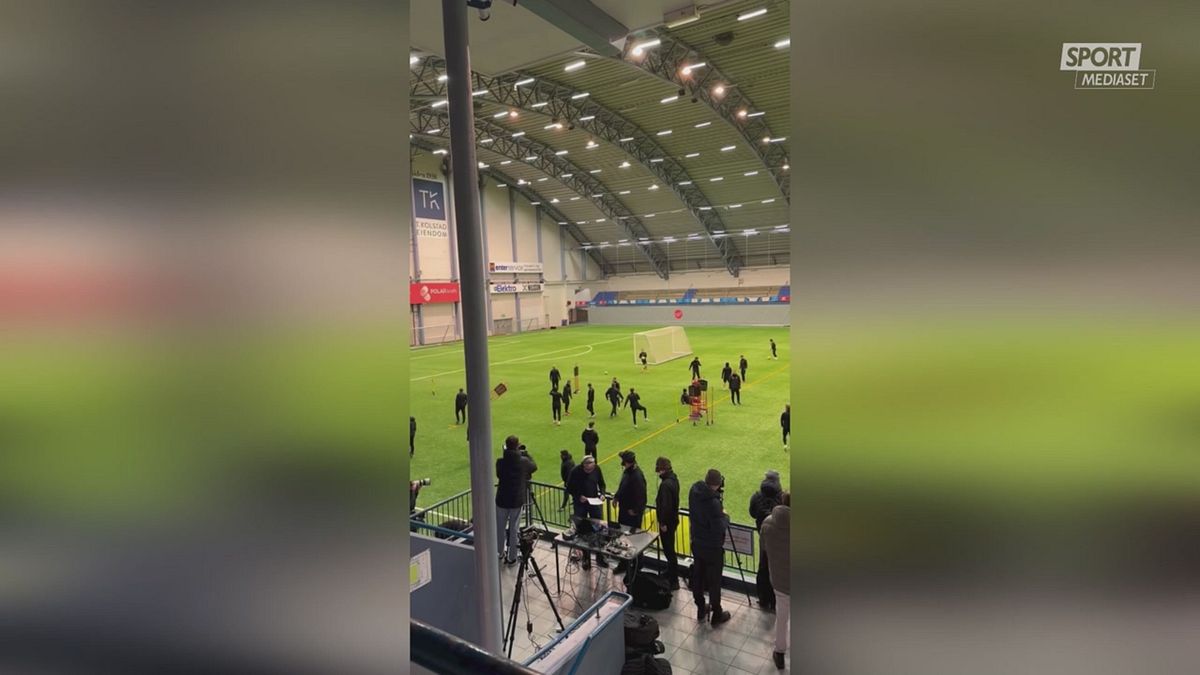 MCH BODO GLIMT SI ALLENA AL CHIUSO MCH