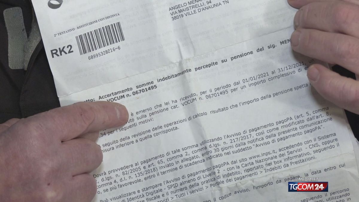 18.00 PENSIONATO LAVORA UN MESE, INPS NN HA VALORE GIURIDICO SRV