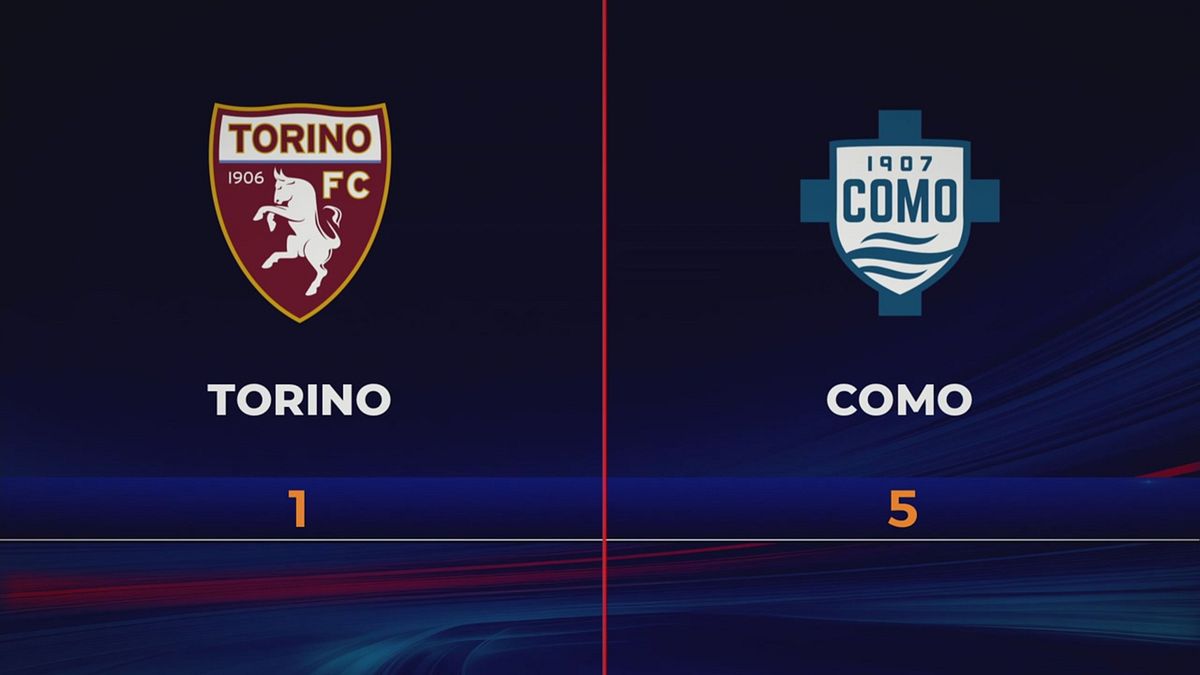 Torino-Como 1-5: gli highlights