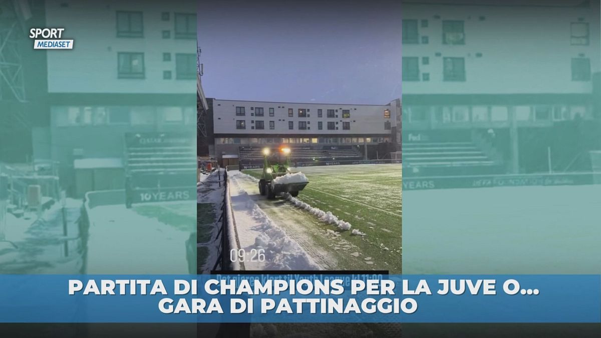 I bianconeri si mettono... i pattini