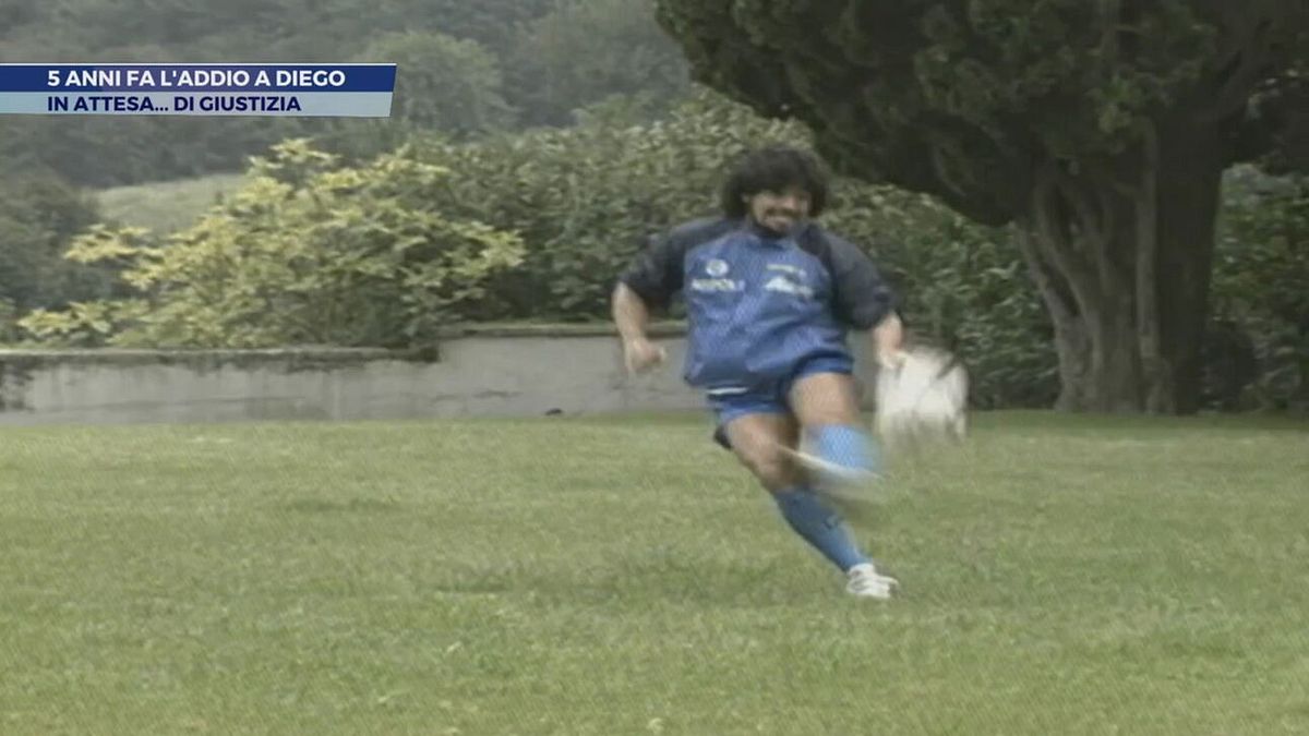 5 anni fa l'addio a Diego