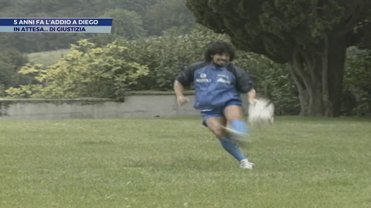 5 anni fa l'addio a Diego