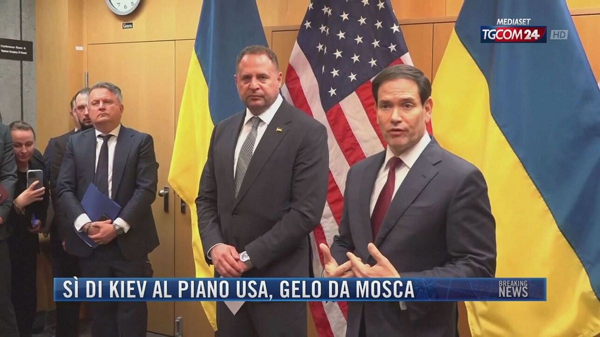Breaking News delle 21.30 | Sì di Kiev al piano Usa,  gelo da Mosca