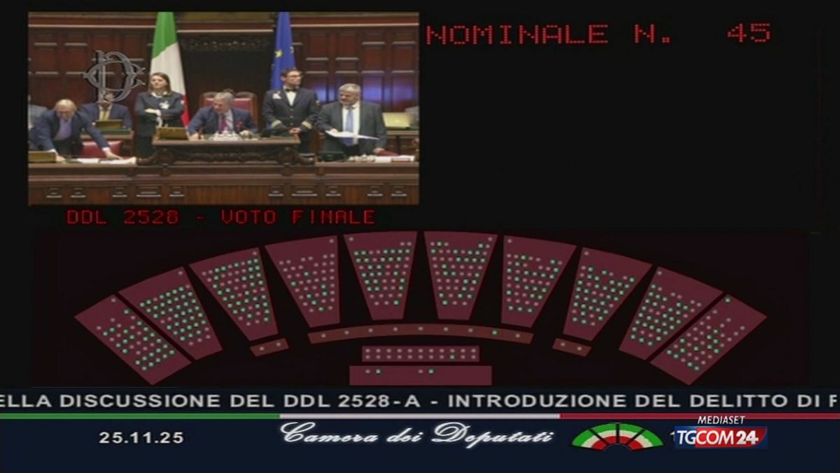 12.00 DDL FEMMMINICIDIO E STUPRO SRV