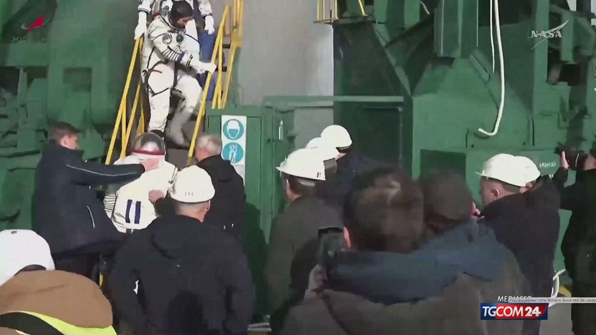 PARTENZA ASTRONAUI USA-RUSSIA X SITO SRV