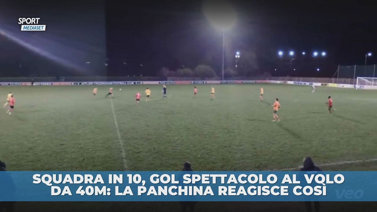 Gol pazzesco da 40 metri