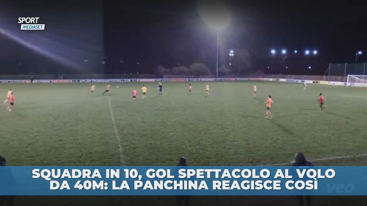 Gol pazzesco da 40 metri