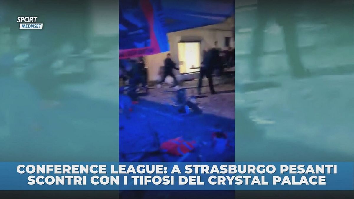 Scontri tra tifosi Strasburgo-Crystal Palace
