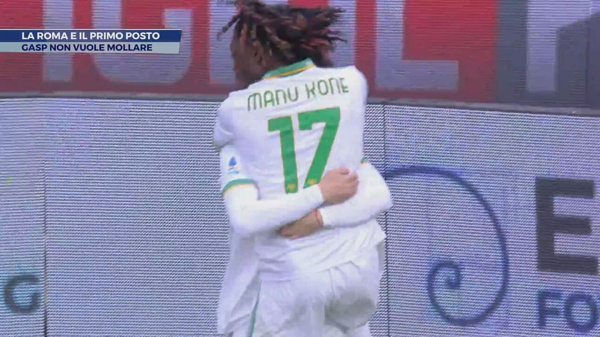 La Roma e il primo posto