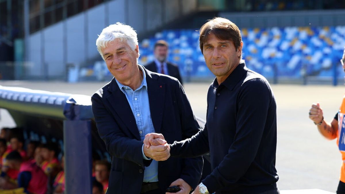 Gian Piero Gasperini e Antonio Conte